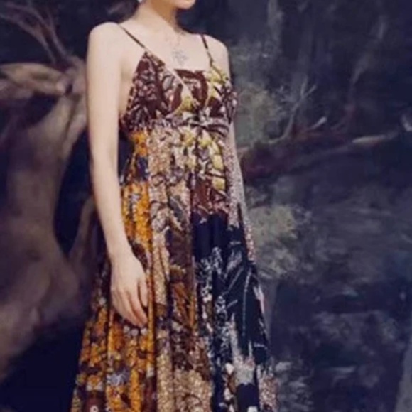 Rose Skull  Print SUNDRESS - Picture 2 of 10